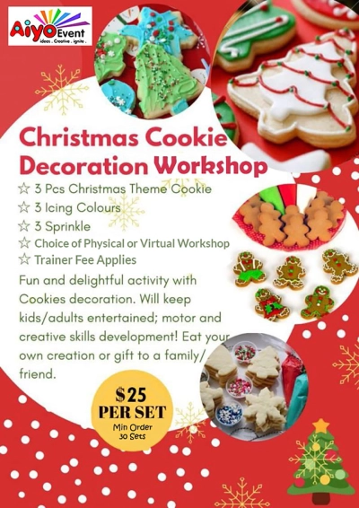 Christmas-Themed Cookies Decoration